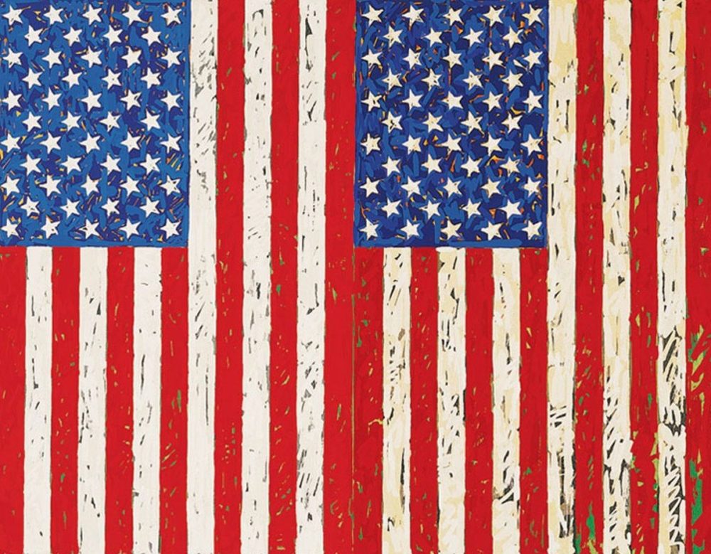 米国旗を描き続けた作家 ジャスパー ジョーンズ 絵画 現代アートの売却は 美術品の買取専門店 ミライカ美術 東京 福岡 にお任せください