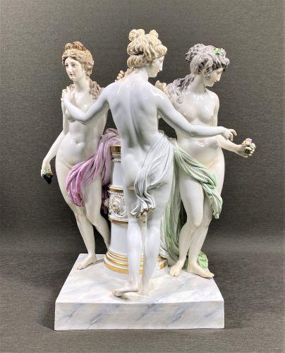 マイセン作品【三美神】の買取・査定はミライカ美術にお任せください