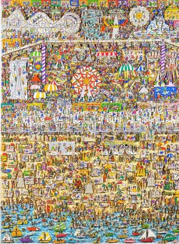 ジェームス・リジィ作品【LETS GET LOST AT CONEY ISLAND】の買取 