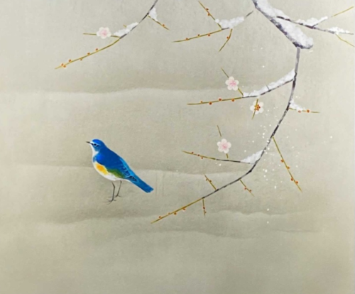 上村淳之作品【待春（石版画連作 雪二題より）】の買取・査定は 