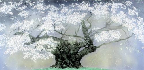 中島千波作品【樹霊淡墨桜】の買取・査定はミライカ美術にお任せください