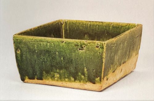 北大路魯山人 織部茶碗 共箱・共布 本物返品OK 83 忌まわしい