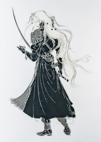 天野喜孝さんの黒騎士｜ジグソーパズル