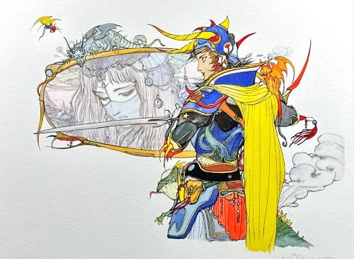 天野喜孝作品【FIRST SWORD】の買取・査定はミライカ美術にお任せください