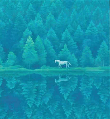 緑屋*南■r 画集 東山魁夷「四季」版画1枚入り 定価80，000円 / ⑬#120