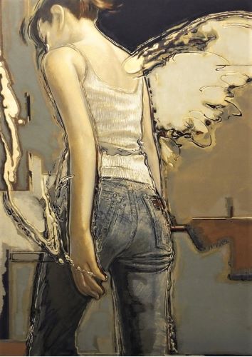 柏本 龍太 『花鳥風月』リトグラフ 絵画 SONY 版画 現代アート 