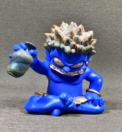 瀧下和之作品【青鬼】の買取・査定はミライカ美術にお任せください
