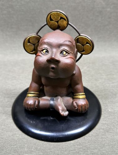 【MG凛 きれい・かわいい・華やぎの美術】籔内佐斗司 『ブロンズ置物『追い風童子』32/88』共箱 外タトウ箱 本物保証 Yahoo!オークション -「籔内佐斗司」(東洋彫刻) (彫刻、オブジェ)の