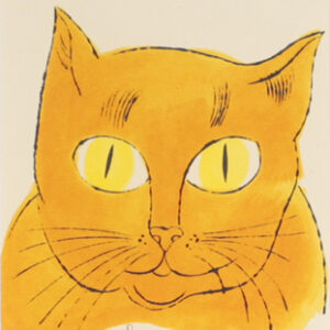 ウォーホル「 サムという名の猫と一匹の青い猫より」の買取画像
