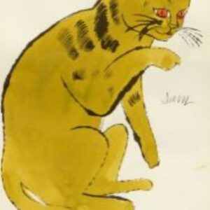 アンディ・ウォーホル「サムという名の猫と一匹の青い猫」の買取作品画像