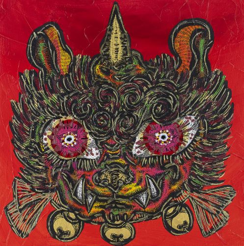 小松美羽作品【吽-大地に向かって】の買取・査定はミライカ美術にお  