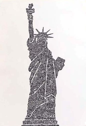 ミスター・ドゥードゥル「 Doodle of Liberty」の買取作品画像