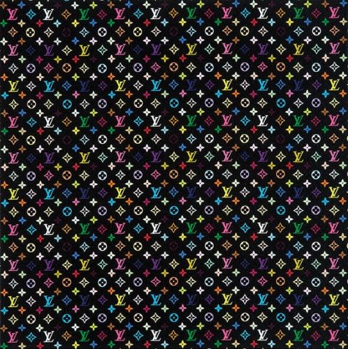村上隆 「Monogram Mini Multicolore Black」の買取画像