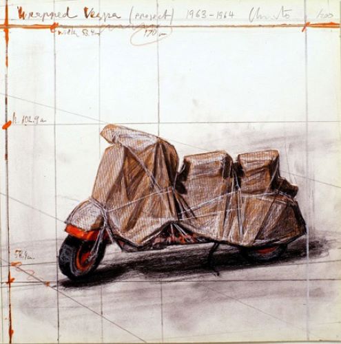 クリスト 「Wrapped Vespa (Project), 1963-64」の買取画像
