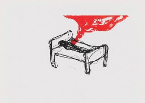 塩田千春「 Bed」の買取作品画像