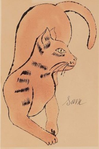 アンディ・ウォーホル 「サムという名前の猫 (F. & S. Ⅳ.65)」の買取作品画像