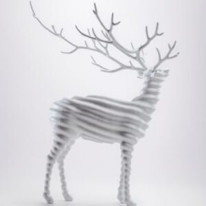 名和晃平 「Particle-White Deer(MB)」の買取作品画像