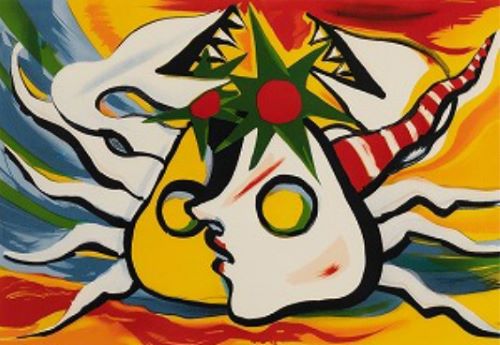 岡本太郎 絵画 現代アートの売却は 美術品の買取専門店 ミライカ美術 東京 福岡 にお任せください