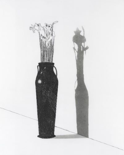 ホックニー 「花瓶と花」の買取作品画像