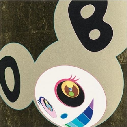 村上隆 ポスター AND THEN White Black - 版画