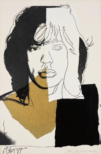 アンディ・ウォーホル「Mick-Jagger」の買取作品画像