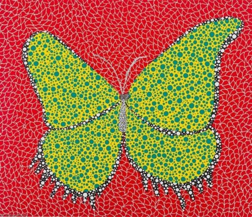 草間彌生「Butterfly」の買取作品画像
