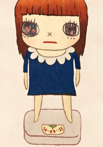 NARA Yoshitomo　奈良美智　「 Balance Girl」の買取作品画像