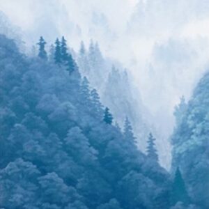 東山魁夷 「霧の山峡」の買取画像