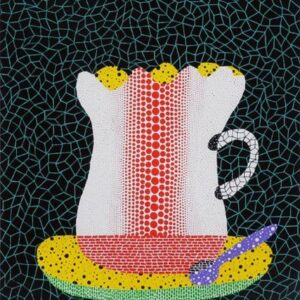 草間彌生「コーヒーカップ」の買取作品画像