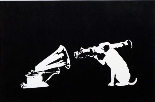 バンクシー「HMV」の買取作品画像