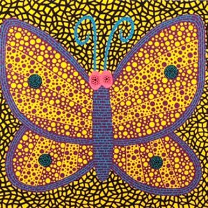 草間彌生「 蝶々」の買取画像