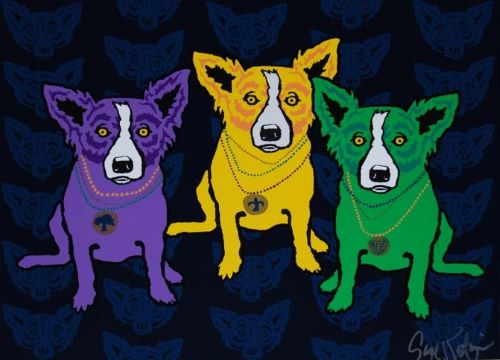ジョージ・ロドリーゲ 「Mardigras dogs」の買取画像
