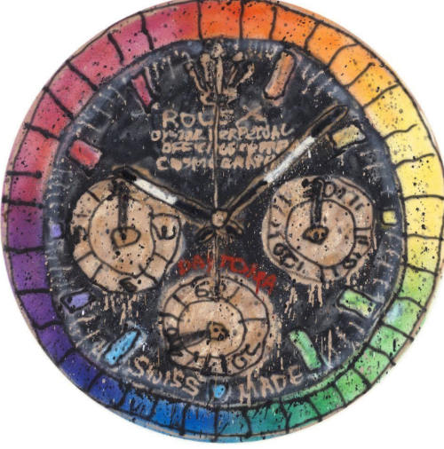 MADSAKI（マサキ）作品【Unititled_P2 Rolex – Rainbow Daytona】の  