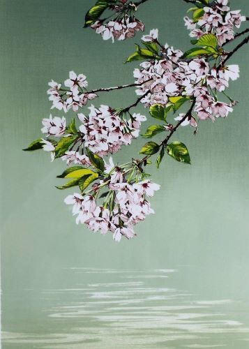 三栖右「 桜」の作品買取画像