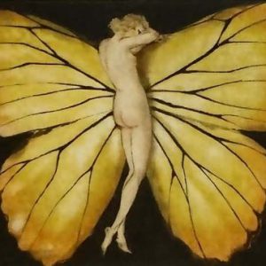 イカール「蝶の女」の作品買取画像