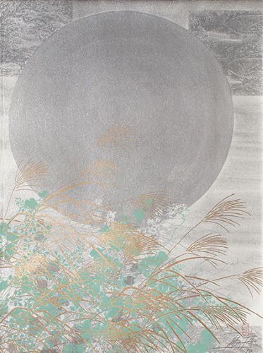今井俊満「武蔵野」の作品買取画像
