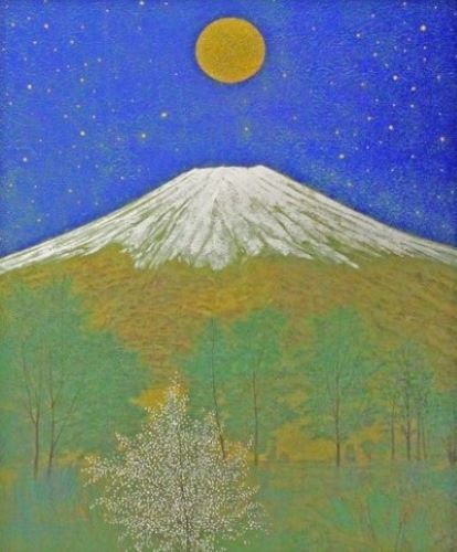 福王寺一彦「月光富士」の買取作品画像