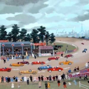 ミッシェル・ドラクロワ「モントレーのカーレース」の買取作品画像