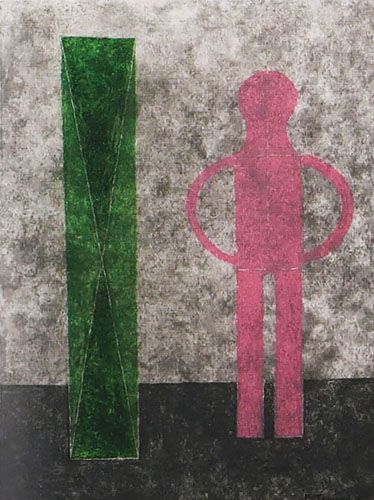 ルフィーノ・タマヨ「Man in Pink」の買取画像