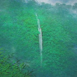 岩沢重夫「緑山水声」の作品買取画像