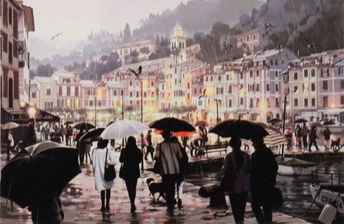 笹倉鉄平「雨のポルトフィーノ」の買取画像