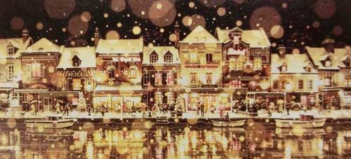 笹倉鉄平「サン・ルーに降る雪」の買取画像