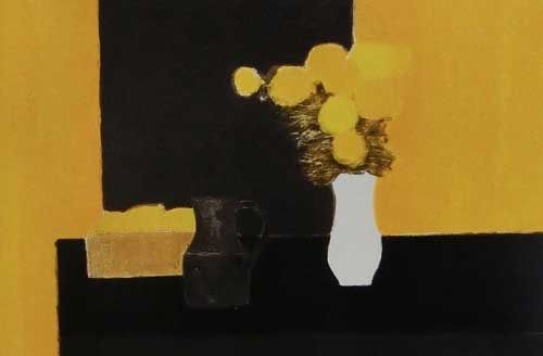 カトラン「ビクトリア調の花瓶とレモンのある静物」の買取作品画像