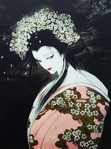 天野喜孝「桜姫」の買取作品画像