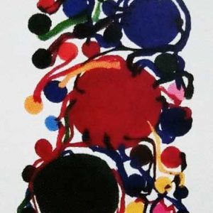 田中敦子「青・赤・緑の丸」の買取作品画像