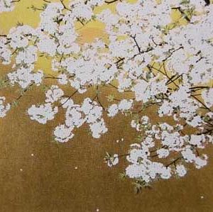 那波多目功一「爛漫の桜」の買取作品画像