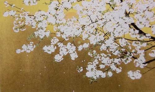 那波多目功一「爛漫の桜」の買取作品画像