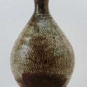 島岡達三「地釉縄文象嵌壷」の買取作品画像
