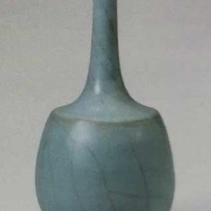 三浦小平二「青磁花瓶」の買取作品画像