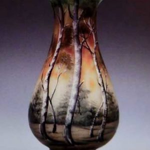 ミューラー「風景文花瓶」の作品買取画像